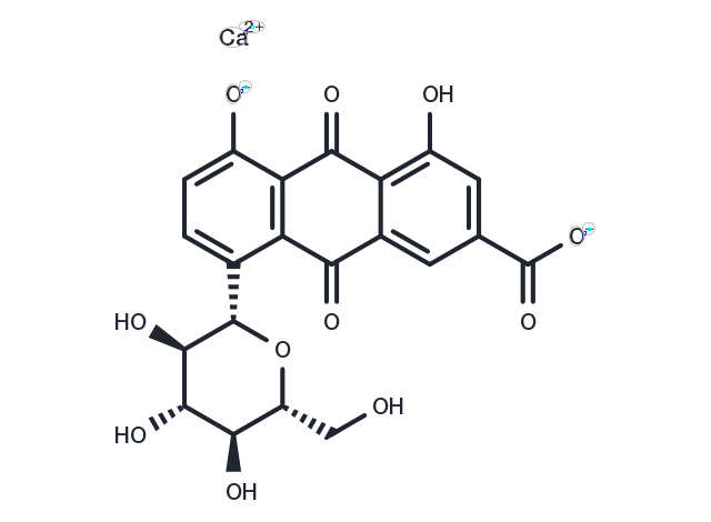 Rhein-8-glucoside calcium