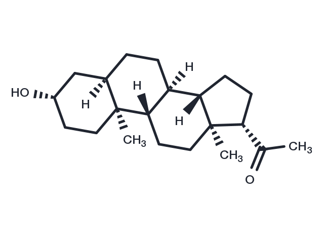 Epipregnanolone Chemical Structure