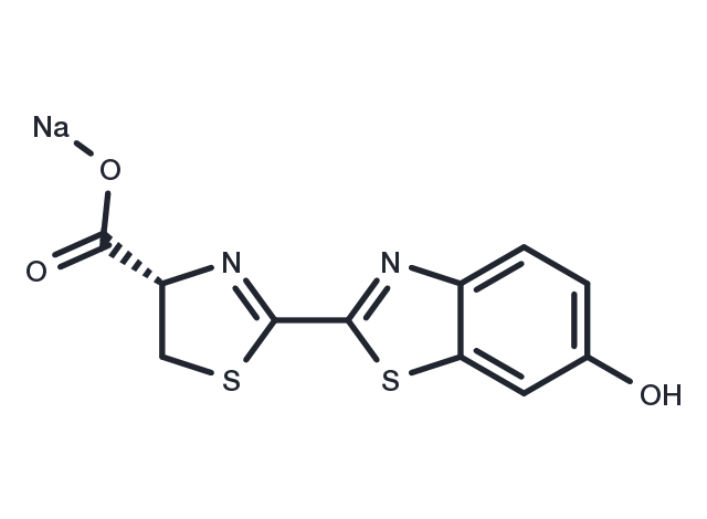 D-Luciferin Sodium Chemical Structure
