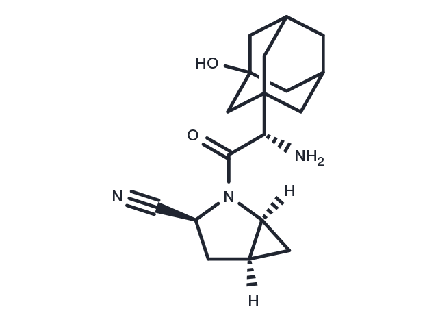 Saxagliptin Chemical Structure