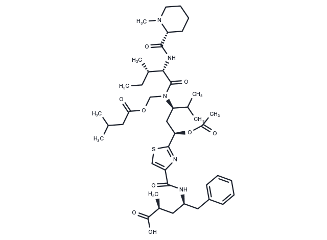Tubulysin D Chemical Structure