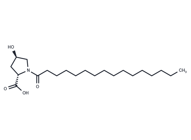 Hydroxyproline palmitamide Chemical Structure