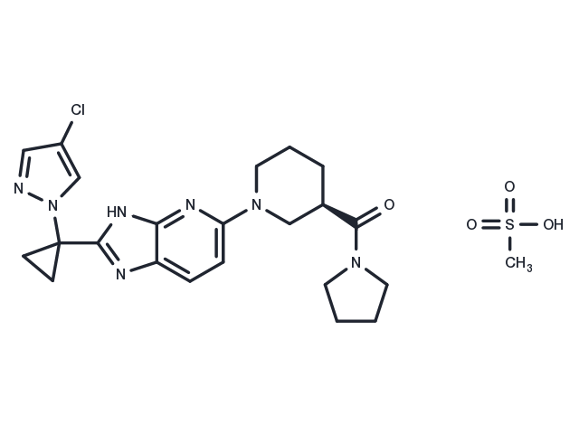 PF-06424439 methanesulfonate Chemical Structure