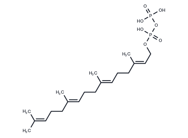Geranylgeranyl pyrophosphate Chemical Structure