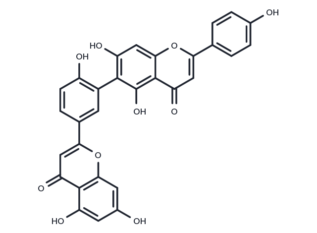 Robustaflavone Chemical Structure