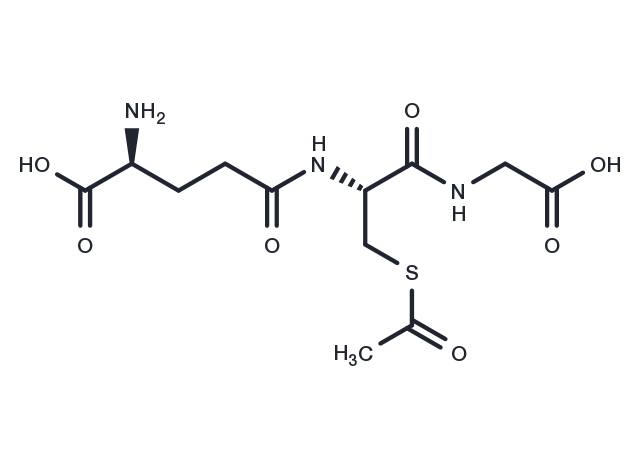 S-Acetyl-L-glutathione Chemical Structure