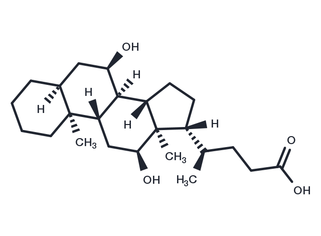 Isodeoxycholic Acid Chemical Structure