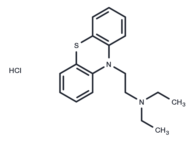 Diethazine HCl Chemical Structure