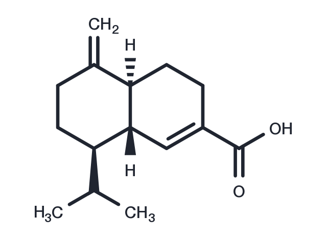 (-)-Cadin-4,10(15)-dien-11-oic acid Chemical Structure