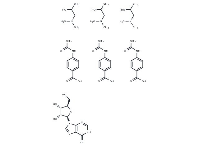 Inosine pranobex Chemical Structure