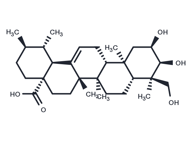 Esculentic acid Chemical Structure