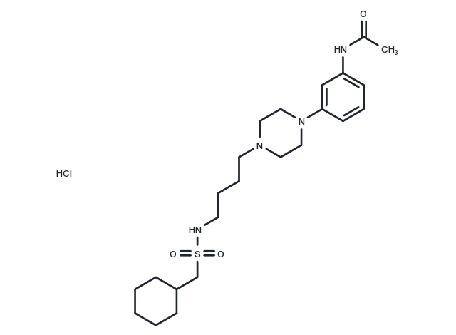 Naluzotan hydrochloride Chemical Structure