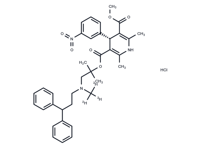 (R)-Lercanidipine-d3 hydrochloride Chemical Structure