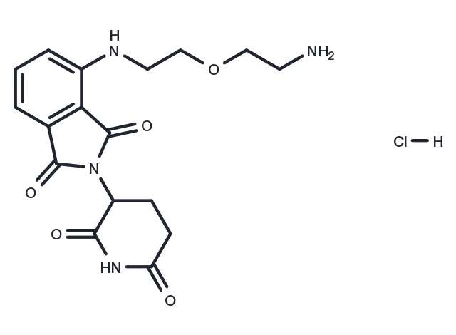 Thalidomide-NH-PEG1-NH2 hydrochloride