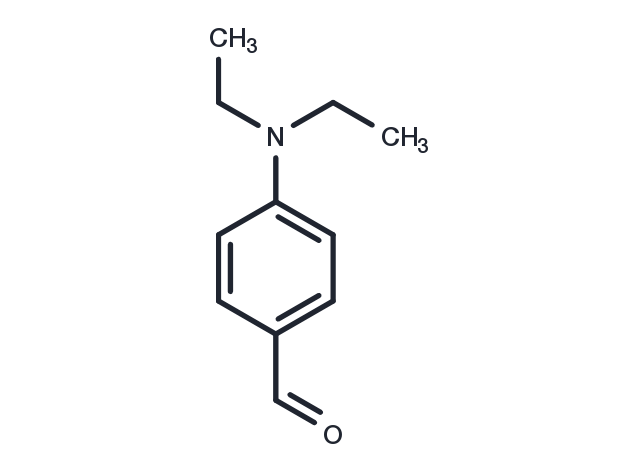 4-Diethylaminobenzaldehyde Chemical Structure