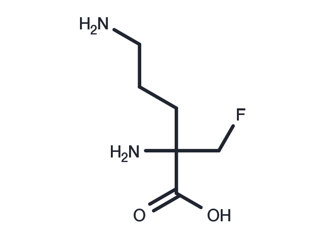 2-Fluoromethylornithine Chemical Structure