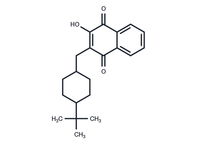 Buparvaquone Chemical Structure