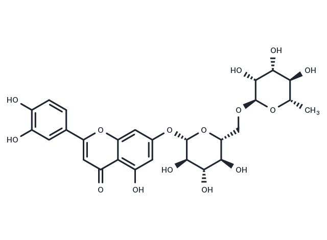 Luteolin-7-rutinoside Chemical Structure