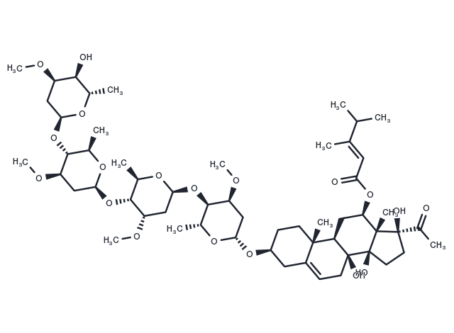 Otophylloside B 4'''-O-alpha-L-cymaropyranoside