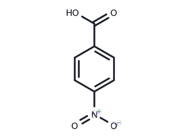 4-Nitrobenzoic acid Chemical Structure