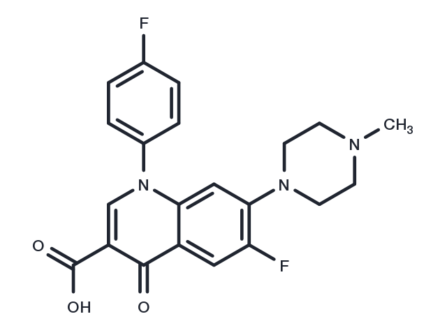 Difloxacin HCl Chemical Structure