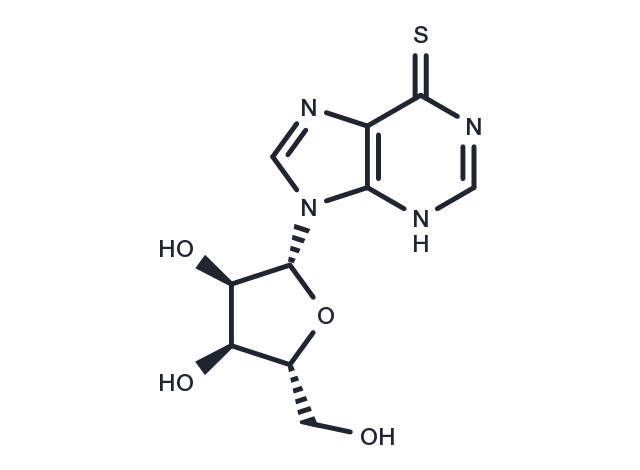 6-​Thioinosine Chemical Structure