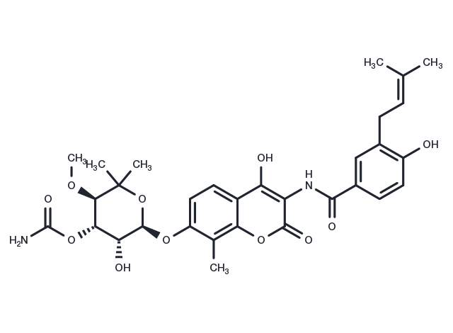 Novobiocin Chemical Structure