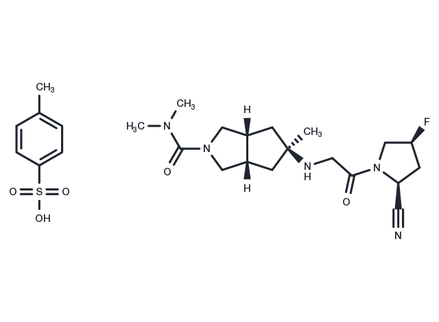 Besigliptin Tosylate Chemical Structure