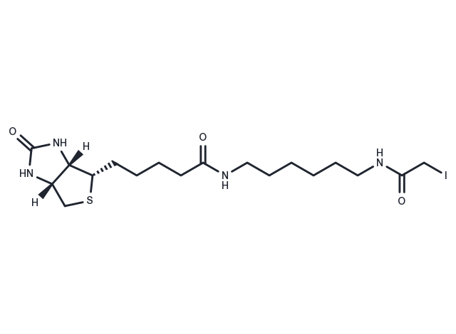 Iodoacetyl-LC-Biotin Chemical Structure