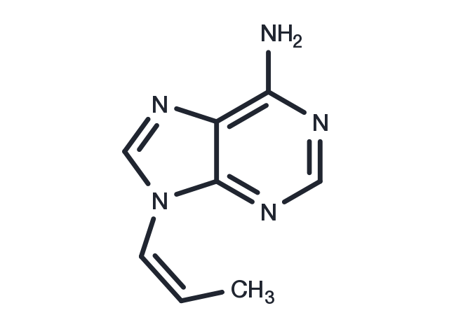(Z)-9-Propenyladenine Chemical Structure