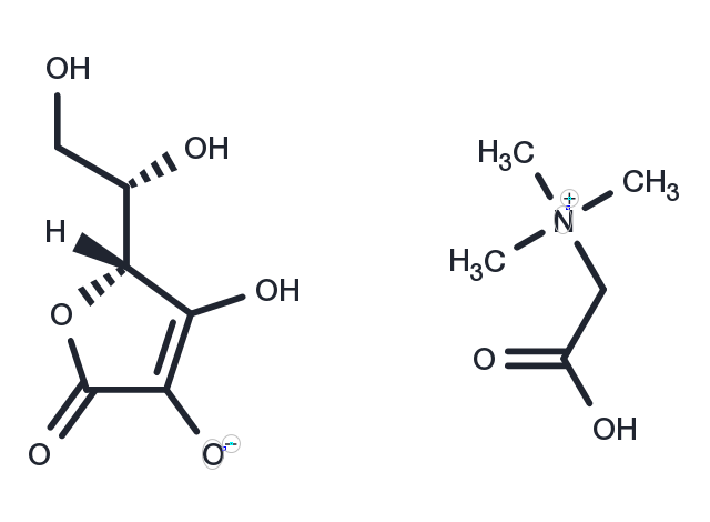 Betaine L-ascorbate Chemical Structure