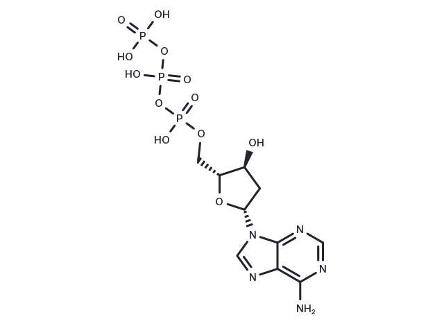 2'-Deoxyadenosine-5'-triphosphate Chemical Structure