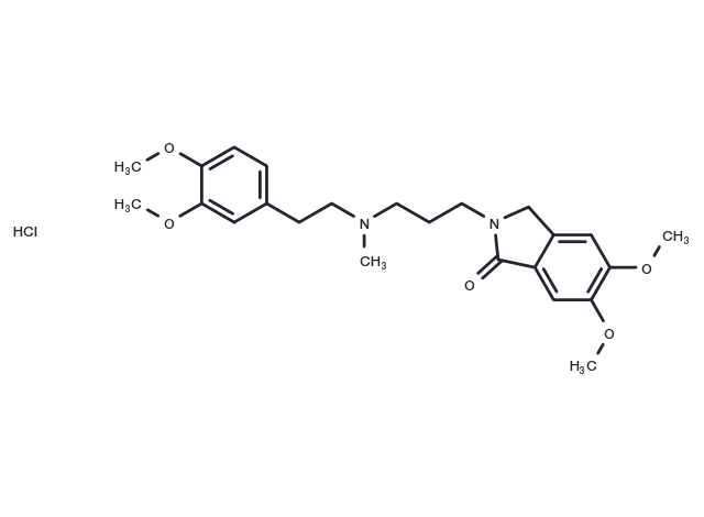 Falipamil hydrochloride Chemical Structure