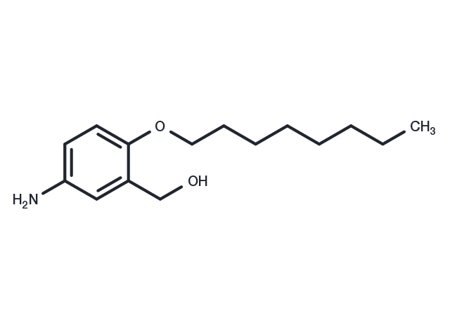 Benzyl alcohol, 5-amino-2-(octyloxy)- Chemical Structure