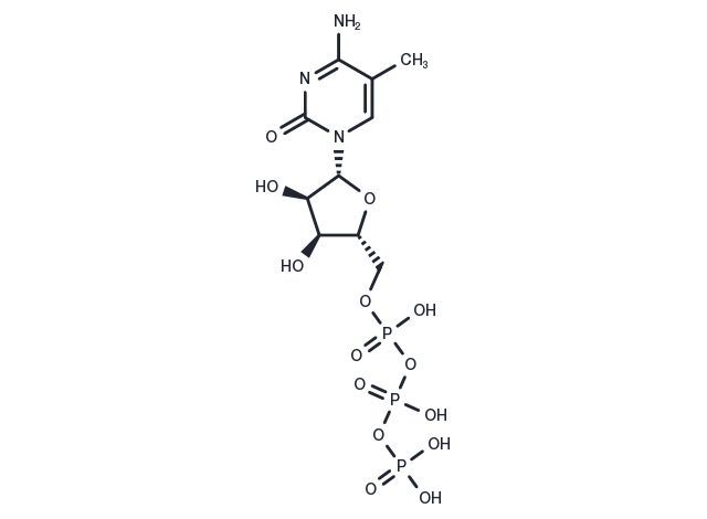 5-Methylcytidine 5′-triphosphate Chemical Structure