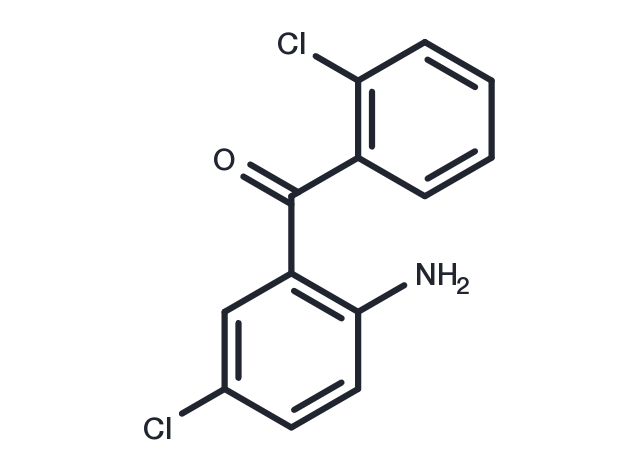 2-Amino-2-dichlorobenzophenone Chemical Structure