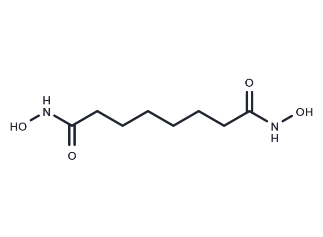 Suberoyl bis-hydroxamic acid Chemical Structure