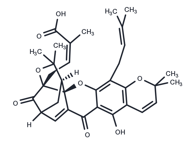 Morellic acid Chemical Structure