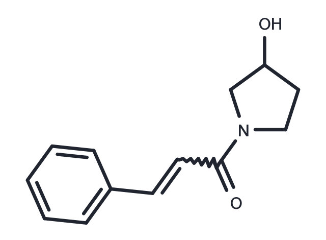 1-Cinnamoyl-3-hydroxypyrrolidine Chemical Structure
