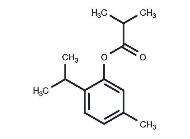 Thymol isobutyrate Chemical Structure