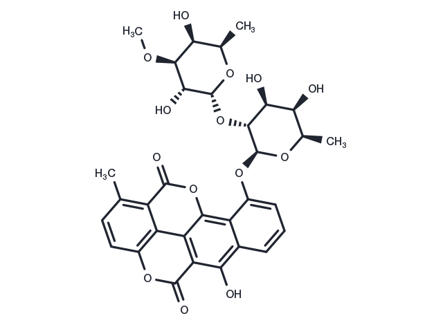 Chartreusin Chemical Structure