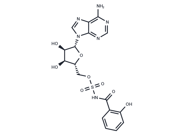 Salicyl-AMS Chemical Structure