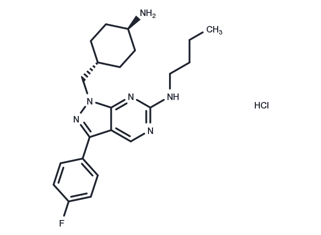 UNC 569 hydrochloride Chemical Structure