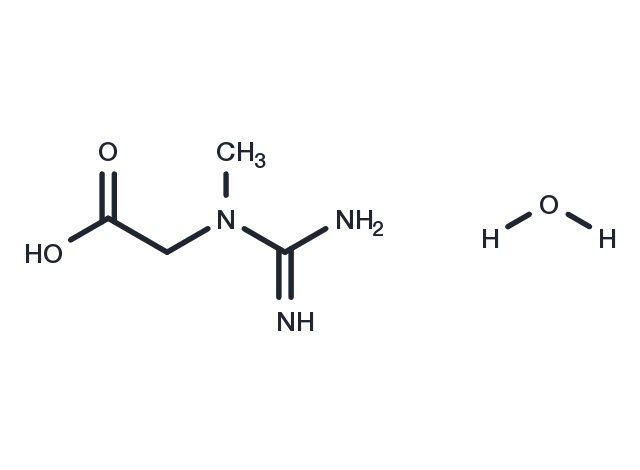 Creatine monohydrate Chemical Structure
