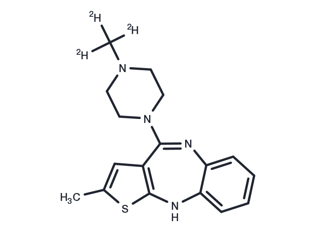 Olanzapine D3 Chemical Structure