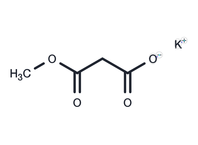 Methyl potassium malonate Chemical Structure