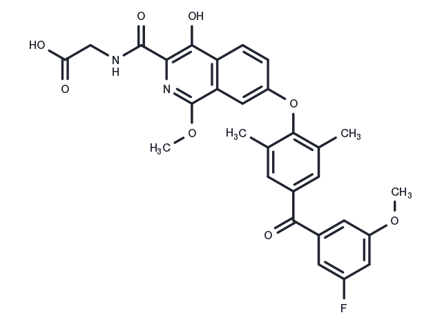 TRβ agonist 1 Chemical Structure