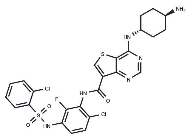 IRE1α kinase-IN-6 Chemical Structure