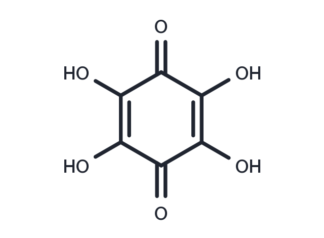 Tetrahydroxyquinone Chemical Structure