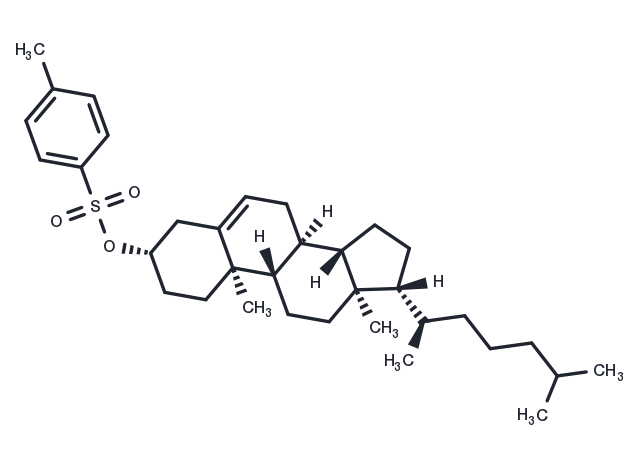 Chlolest-5-en-3β-tosylate; Cholest-5-en-3-ol (3β)-(4-methylbenzenesulfonate) Chemical Structure
